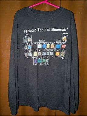 Minecraft Long Sleeve Tee